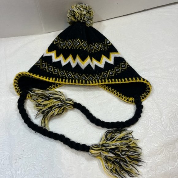 NFL Team Apparel KIDS Pittsburgh Steelers Beanie Hat Size: 4-7 - Picture 5 of 9